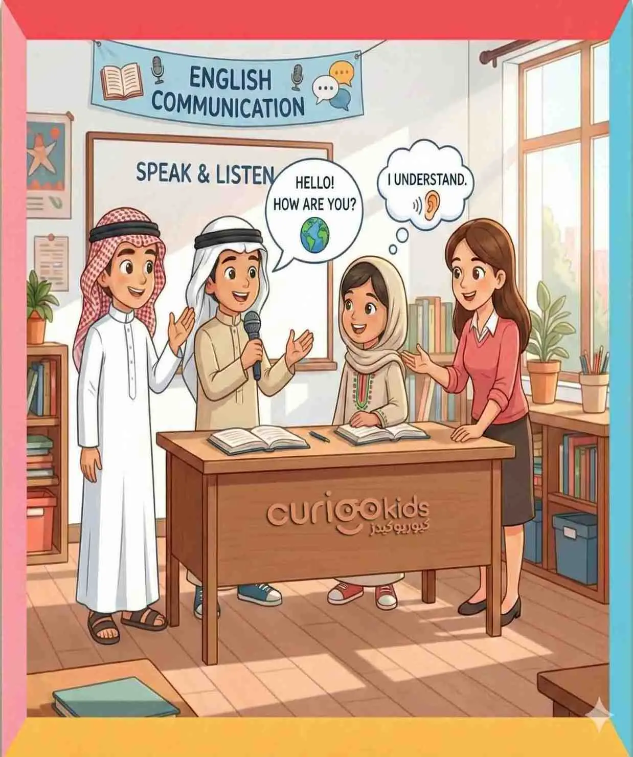 التواصل ‏باللغة الإنجليزية